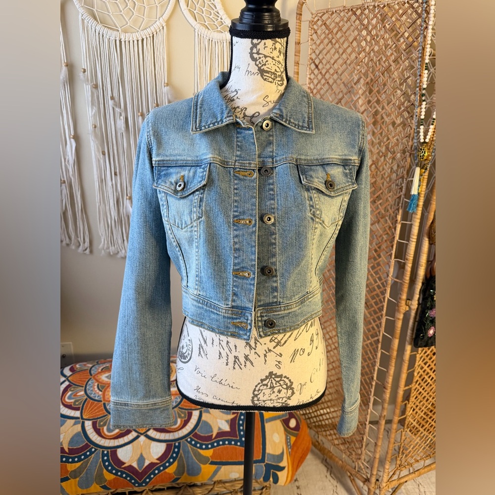 Jean Jacket Crop